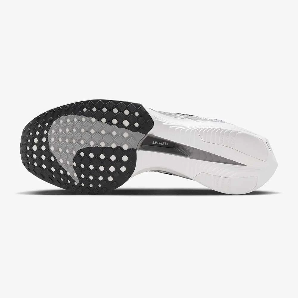 Women's Nike ZoomX Vaporfly Next% 3 Running Shoe- White/Dark Smoke Grey/Particle Grey- Regular (B) 5 Women's Nike ZoomX Vaporfly Next% 3 Running Shoe- White/Dark Smoke Grey/Particle Grey- Regular (B) - Image 5