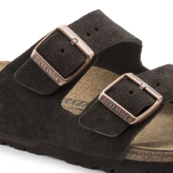Birkenstock Arizona Mocha Suede Leather Sandal- Regular/Wide 10 Birkenstock Arizona Mocha Suede Leather Sandal- Regular/Wide -Patagonia Shop 51903 detail 1