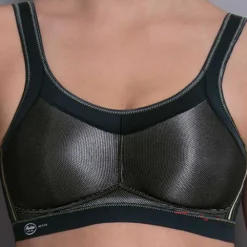 Women's MOMENTUM - Sports Bra, Maximum Support - Black -Patagonia Shop 5529 001 01 1