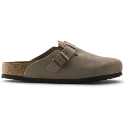 Birkenstock Boston Soft Footbed - Taupe - Medium/Narrow 10 Birkenstock Boston Soft Footbed - Taupe - Medium/Narrow -Patagonia Shop 560771 side