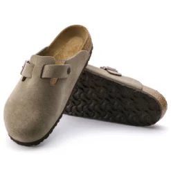 Birkenstock Boston Soft Footbed Taupe Suede- Regular/Wide 8 Birkenstock Boston Soft Footbed Taupe Suede- Regular/Wide -Patagonia Shop 560771 sole bost tau