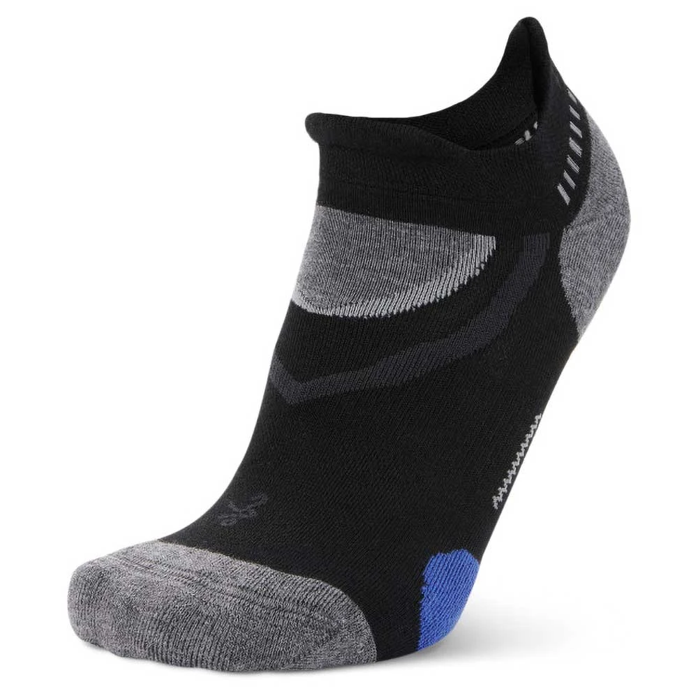 Balega Unisex UltraGlide No Show Socks - Black 7 Balega Unisex UltraGlide No Show Socks - Black - Image 7