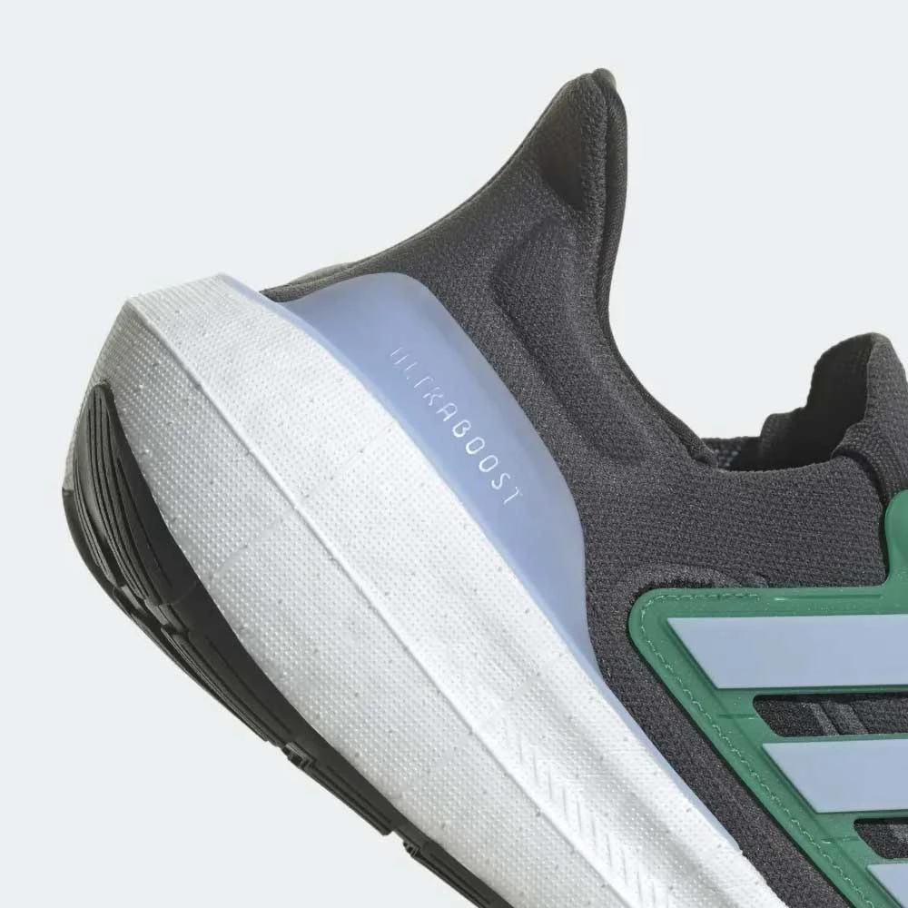 ADIDAS Men's Ultraboost Light Running Shoe- Carbon/Blue Dawn/Court Green- Regular (D) 6 ADIDAS Men's Ultraboost Light Running Shoe- Carbon/Blue Dawn/Court Green- Regular (D) - Image 6