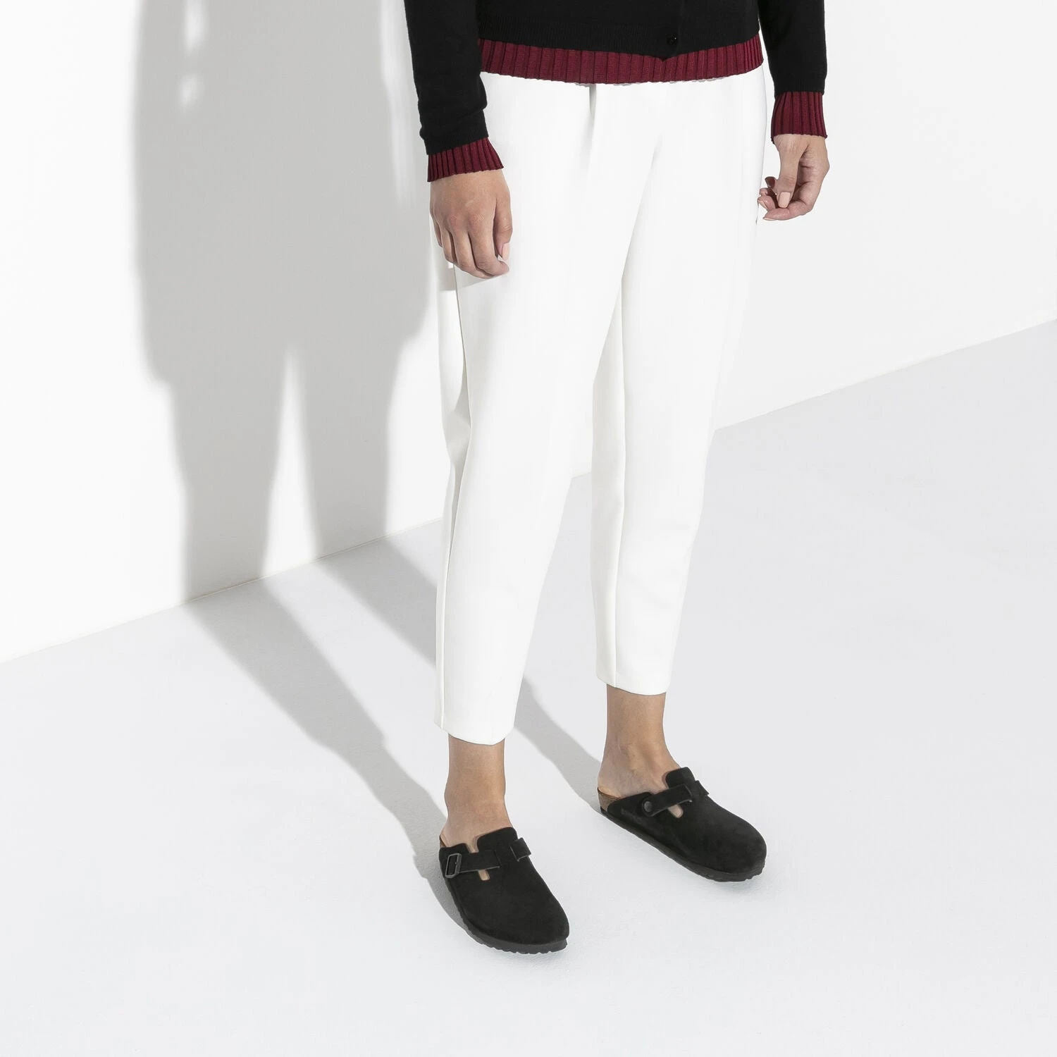 Birkenstock Boston Soft Footbed Mocha Suede- Regular/Wide 6 Birkenstock Boston Soft Footbed Mocha Suede- Regular/Wide - Image 6