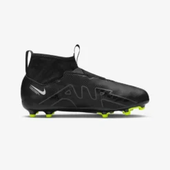 Nike Youth Zoom Mercurial Superfly 9 Academy FG Soccer Shoe/MG - Black/Dk Smoke