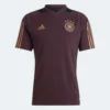 ADIDAS Men's Germany 2022 Tiro Training Jersey - Shadow Maroon