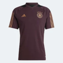 ADIDAS Men's Germany 2022 Tiro Training Jersey - Shadow Maroon