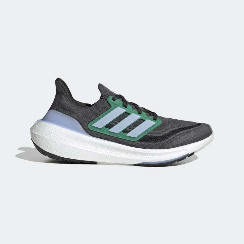 ADIDAS Men's Ultraboost Light Running Shoe- Carbon/Blue Dawn/Court Green- Regular (D) 1 ADIDAS Men's Ultraboost Light Running Shoe- Carbon/Blue Dawn/Court Green- Regular (D)