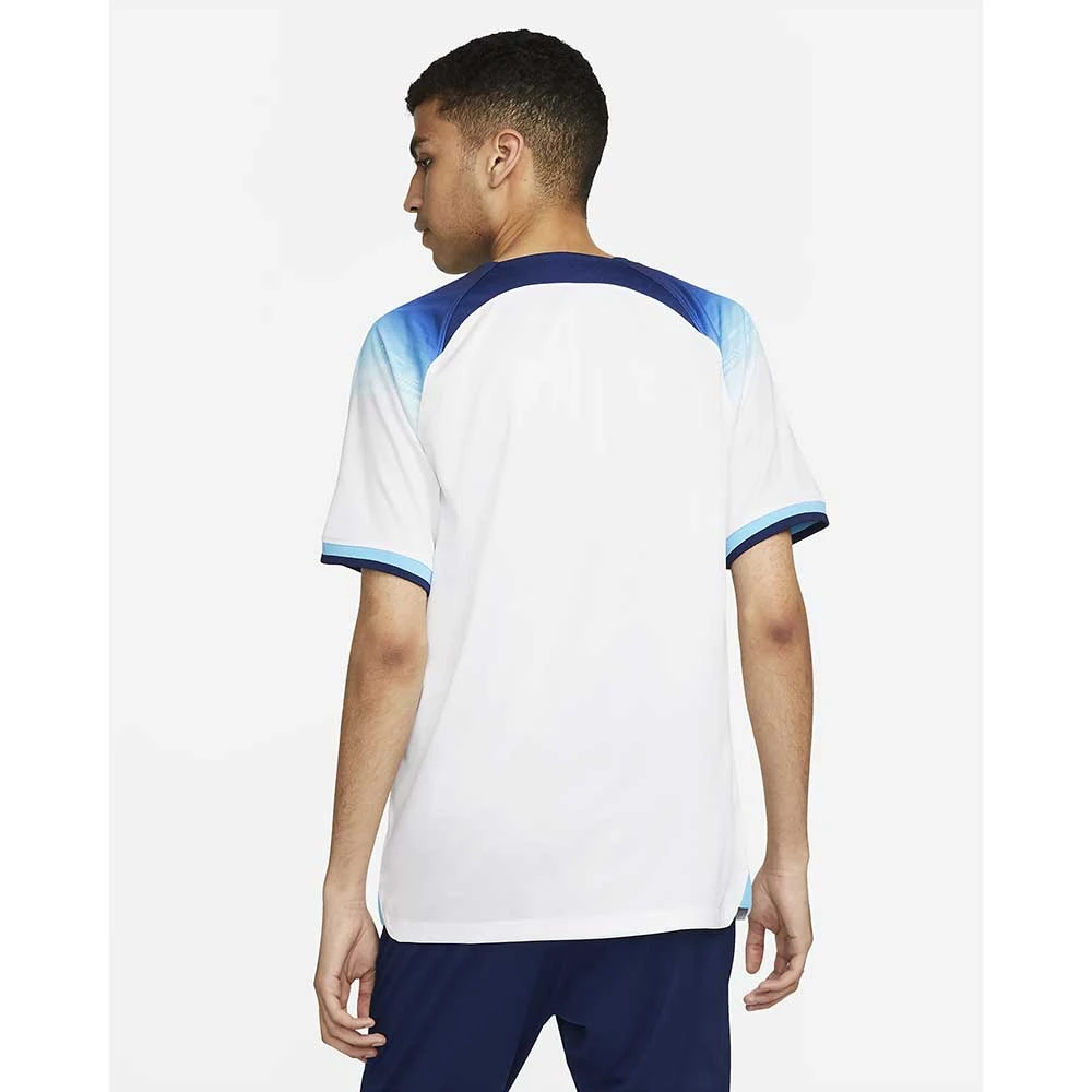 Nike Men's England 2022/23 Dri-FIT Home Stadium Jersey - White/Blue Fury 2 Nike Men's England 2022/23 Dri-FIT Home Stadium Jersey - White/Blue Fury - Image 2