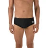 Speedo Men's Endurance+ Solid Brief - Black