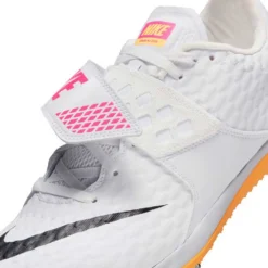 Unisex Nike Air Zoom High Jump Elite Spike - White/Black/Laser Pink - Regular (D) -Patagonia Shop 806561 102 PHSYD005