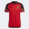 ADIDAS Men's Belgium 2022 Home Jersey - Red/Black