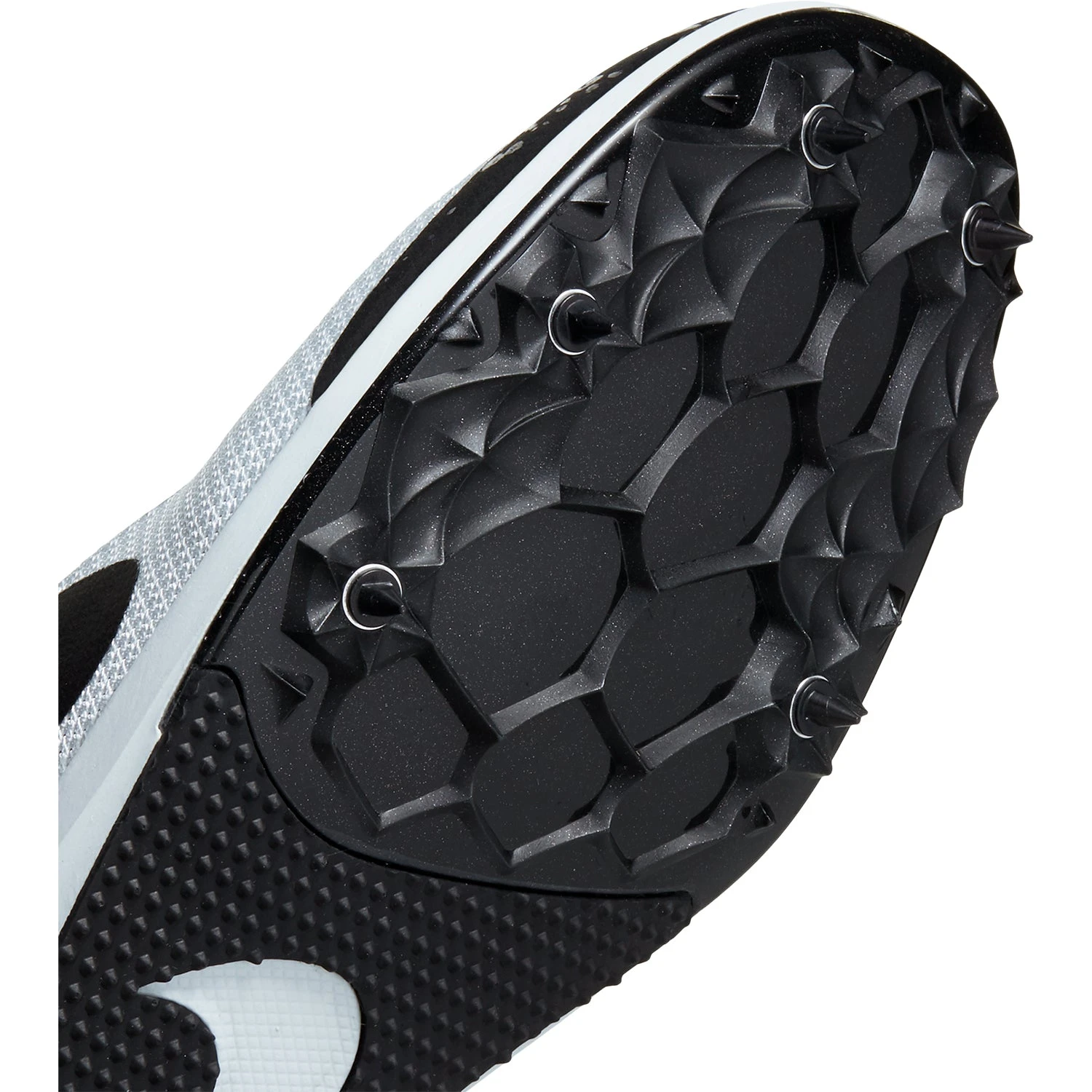 Nike Unisex Zoom Rival D 10 Track Spike - Pure Platinum/Black/Indigo Fog-Regular (D) 6 Nike Unisex Zoom Rival D 10 Track Spike - Pure Platinum/Black/Indigo Fog-Regular (D) - Image 6