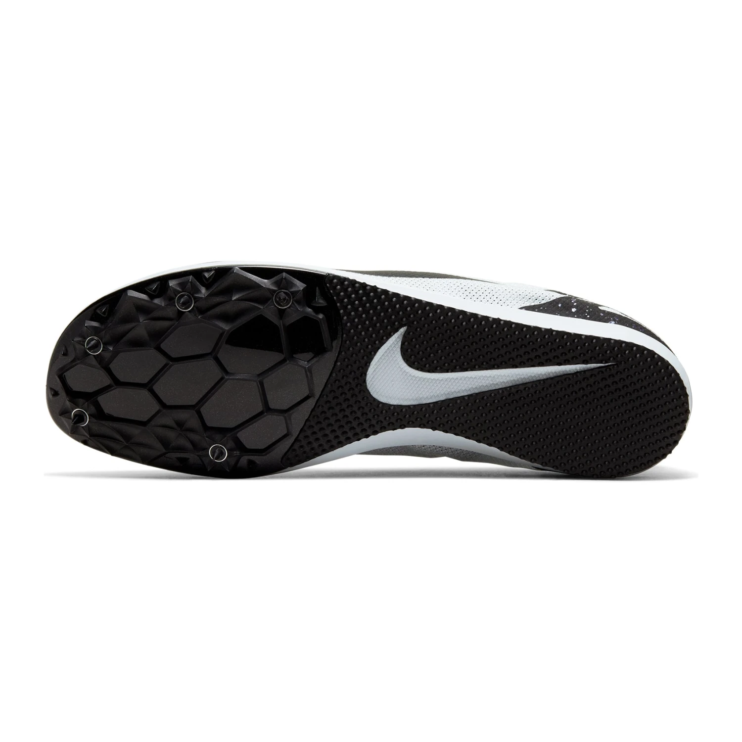 Nike Unisex Zoom Rival D 10 Track Spike - Pure Platinum/Black/Indigo Fog-Regular (D) 7 Nike Unisex Zoom Rival D 10 Track Spike - Pure Platinum/Black/Indigo Fog-Regular (D) - Image 7