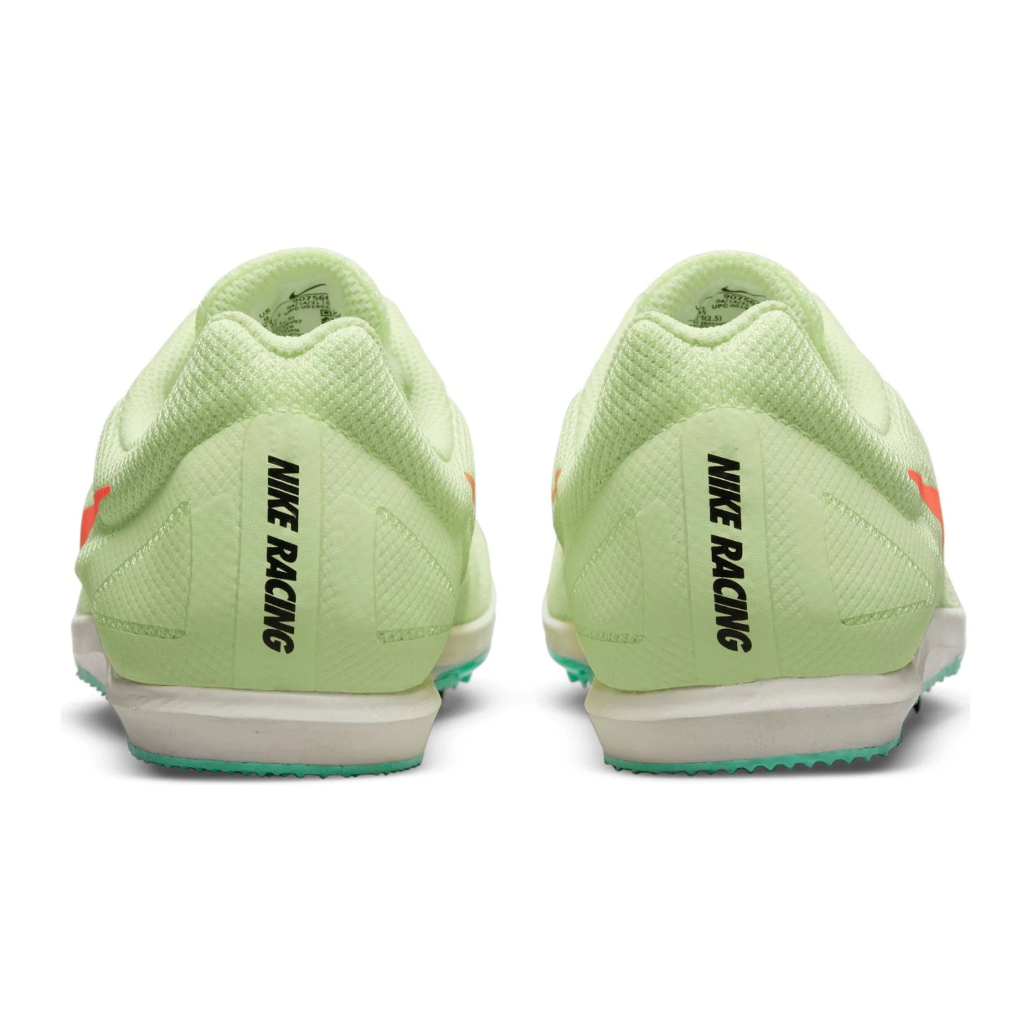 Nike Unisex Zoom Rival D Track Spike - Barely Volt/Hyper Orange/Dynamic Turq - Regular (D) 5 Nike Unisex Zoom Rival D Track Spike - Barely Volt/Hyper Orange/Dynamic Turq - Regular (D) - Image 5