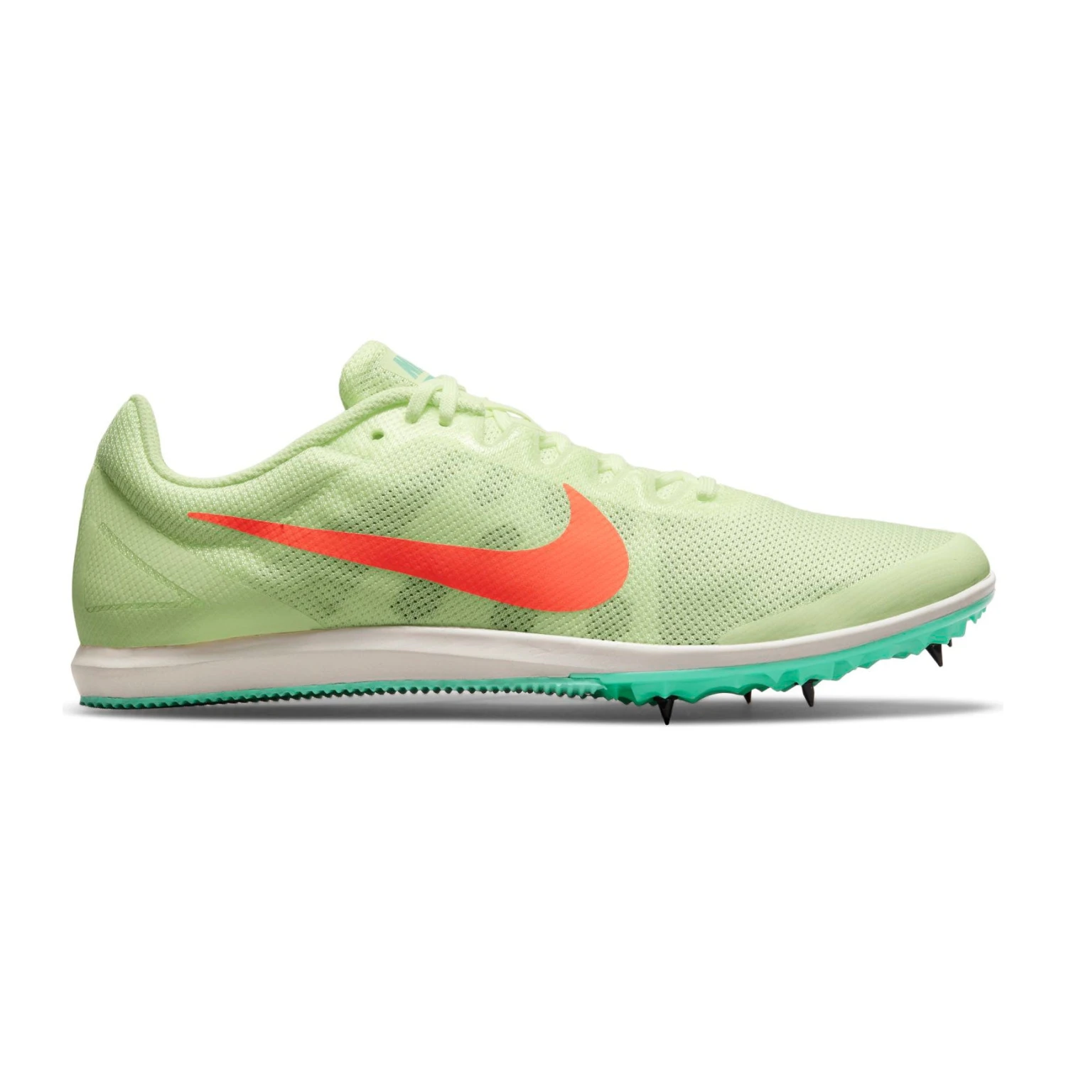 Nike Unisex Zoom Rival D Track Spike - Barely Volt/Hyper Orange/Dynamic Turq - Regular (D) 1 Nike Unisex Zoom Rival D Track Spike - Barely Volt/Hyper Orange/Dynamic Turq - Regular (D)