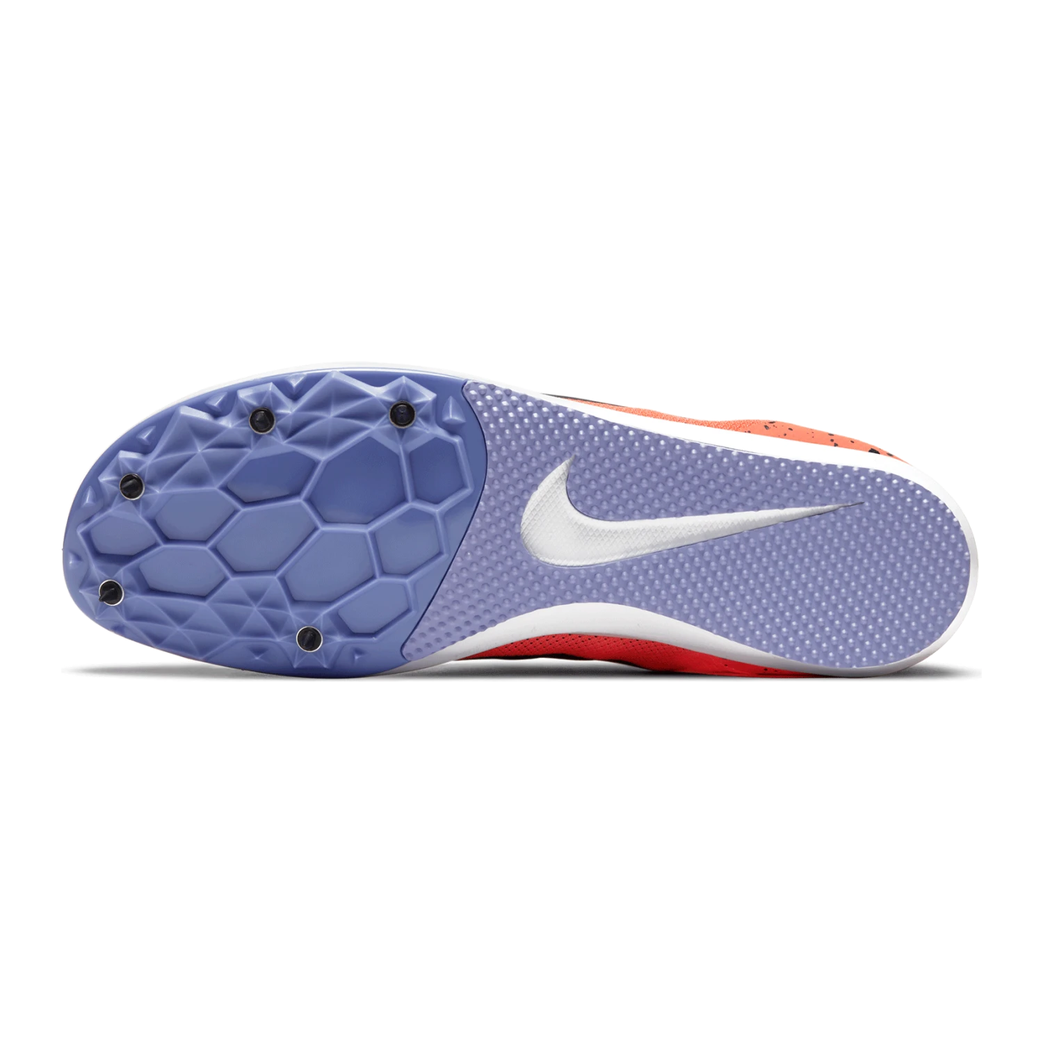 Nike Unisex Zoom Rival D 10 Track Spike - Bright Mango/Blackened Blue/Purple Pulse-Regular (D) 6 Nike Unisex Zoom Rival D 10 Track Spike - Bright Mango/Blackened Blue/Purple Pulse-Regular (D) - Image 6