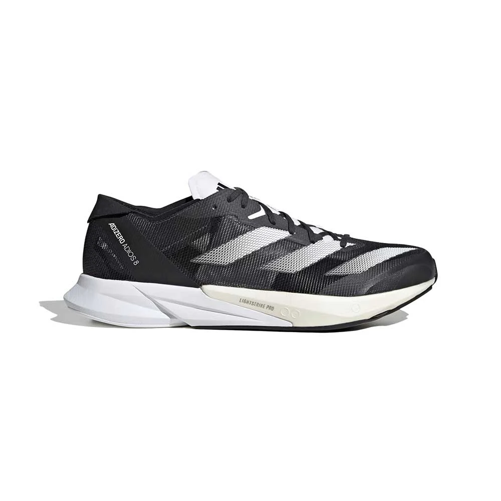 ADIDAS Men'sAdizero Adios 8 Running Shoe - Carbon/FTW White/Cblack - Regular (D) 1 ADIDAS Men'sAdizero Adios 8 Running Shoe - Carbon/FTW White/Cblack - Regular (D)