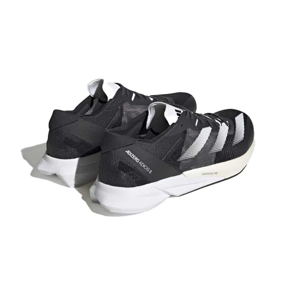 ADIDAS Men'sAdizero Adios 8 Running Shoe - Carbon/FTW White/Cblack - Regular (D) 3 ADIDAS Men'sAdizero Adios 8 Running Shoe - Carbon/FTW White/Cblack - Regular (D) - Image 3