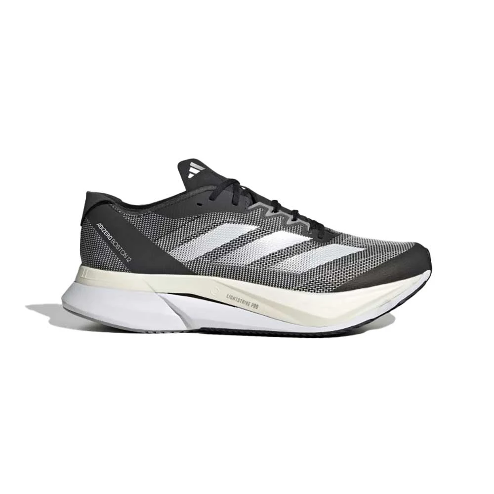 ADIDAS Men's Adizero Boston 12 Running Shoe - Core Black/FTWR White/Carbon - Regular (D) 1 ADIDAS Men's Adizero Boston 12 Running Shoe - Core Black/FTWR White/Carbon - Regular (D)