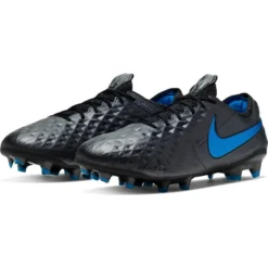Nike Legend 8 Elite FG Soccer Boots - Black/Black/Blue Hero -Patagonia Shop AT5293 004 PHCFH001 JPG HEI 875 WID 875