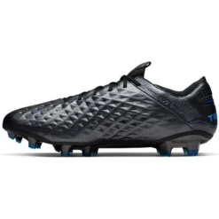 Nike Legend 8 Elite FG Soccer Boots - Black/Black/Blue Hero -Patagonia Shop AT5293 004 PHSLH001 JPG HEI 875 WID 875