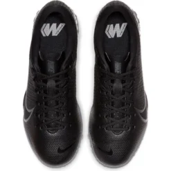 Nike Jr. Mercurial Vapor 13 Academy TF Soccer Cleat - Black/Cool Grey/Metallic Cool Grey 8 Nike Jr. Mercurial Vapor 13 Academy TF Soccer Cleat - Black/Cool Grey/Metallic Cool Grey -Patagonia Shop AT8145 001 PHCTH001