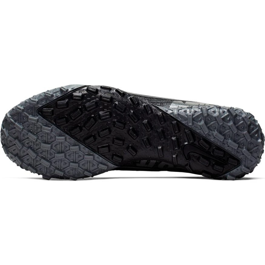Nike Jr. Mercurial Vapor 13 Academy TF Soccer Cleat - Black/Cool Grey/Metallic Cool Grey 6 Nike Jr. Mercurial Vapor 13 Academy TF Soccer Cleat - Black/Cool Grey/Metallic Cool Grey - Image 6