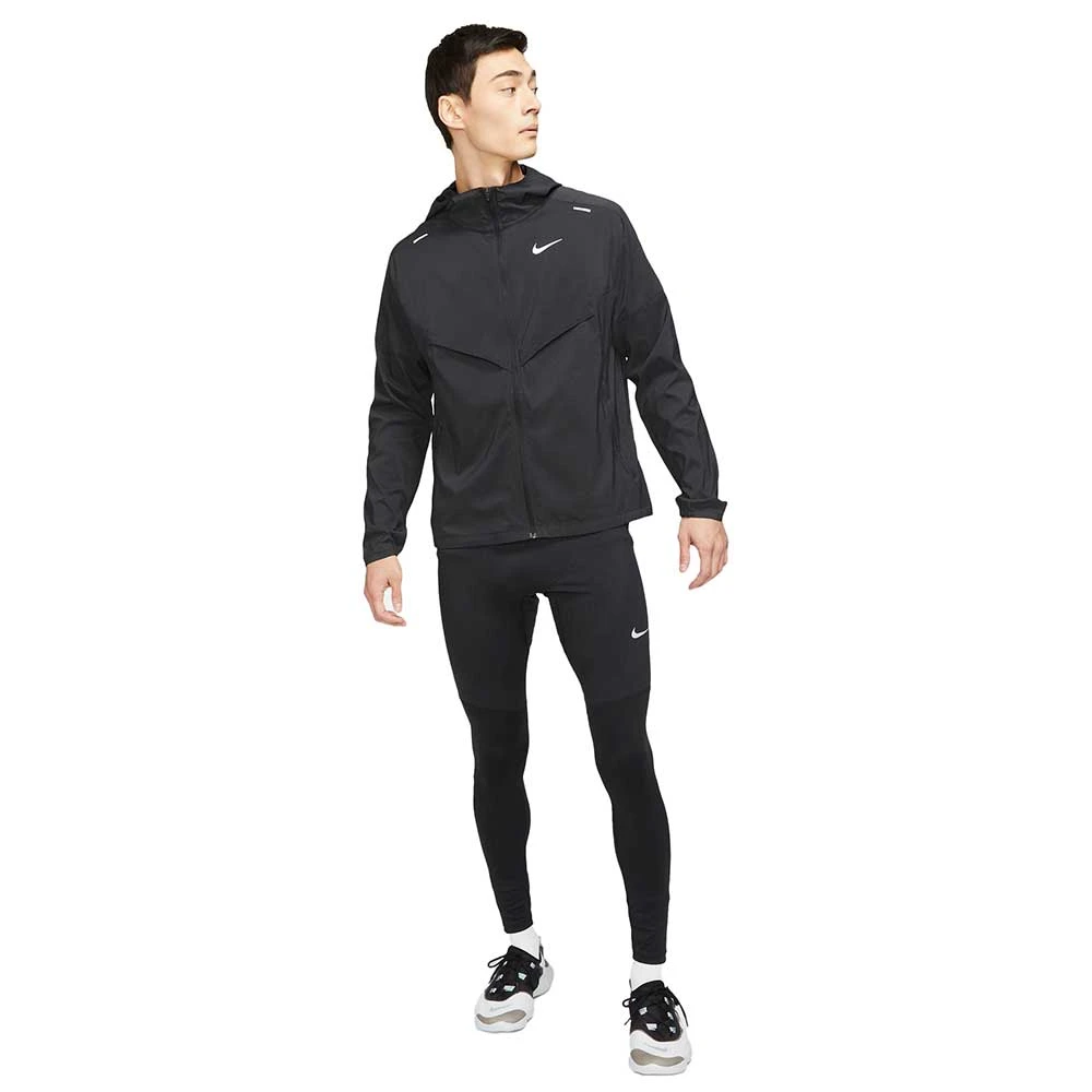 Men's Nike Repel UV Windrunner Jacket - Black 2 Men's Nike Repel UV Windrunner Jacket - Black - Image 2