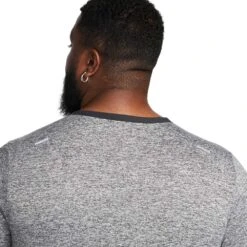 Men's Nike Dri-FIT Rise 365 Short Sleeve Running Top - Black/Heather/Reflective Silver 13 Men's Nike Dri-FIT Rise 365 Short Sleeve Running Top - Black/Heather/Reflective Silver -Patagonia Shop AURORA CZ9184 011 PHSYM012 2000