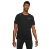 Men's Nike Rise 365 Dri-FIT Short-Sleeve Running Top- Black