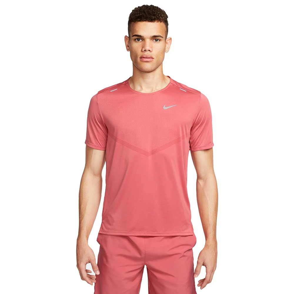 Men's Nike Rise 365 Dri-FIT Short-Sleeve Running Top - Adobe 1 Men's Nike Rise 365 Dri-FIT Short-Sleeve Running Top - Adobe