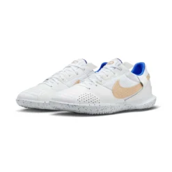 Unisex Nike Streetgato IC Soccer Shoes- White/Metallic Gold/Hyper Royal - Regular (D) -Patagonia Shop AURORA DC8466 174 PHCFH001 2000