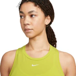 Women's Nike Dri-Fit One Luxe Standard Fit Tank- Bright Cactus -Patagonia Shop AURORA DD0615 308 PHSYM001 2000