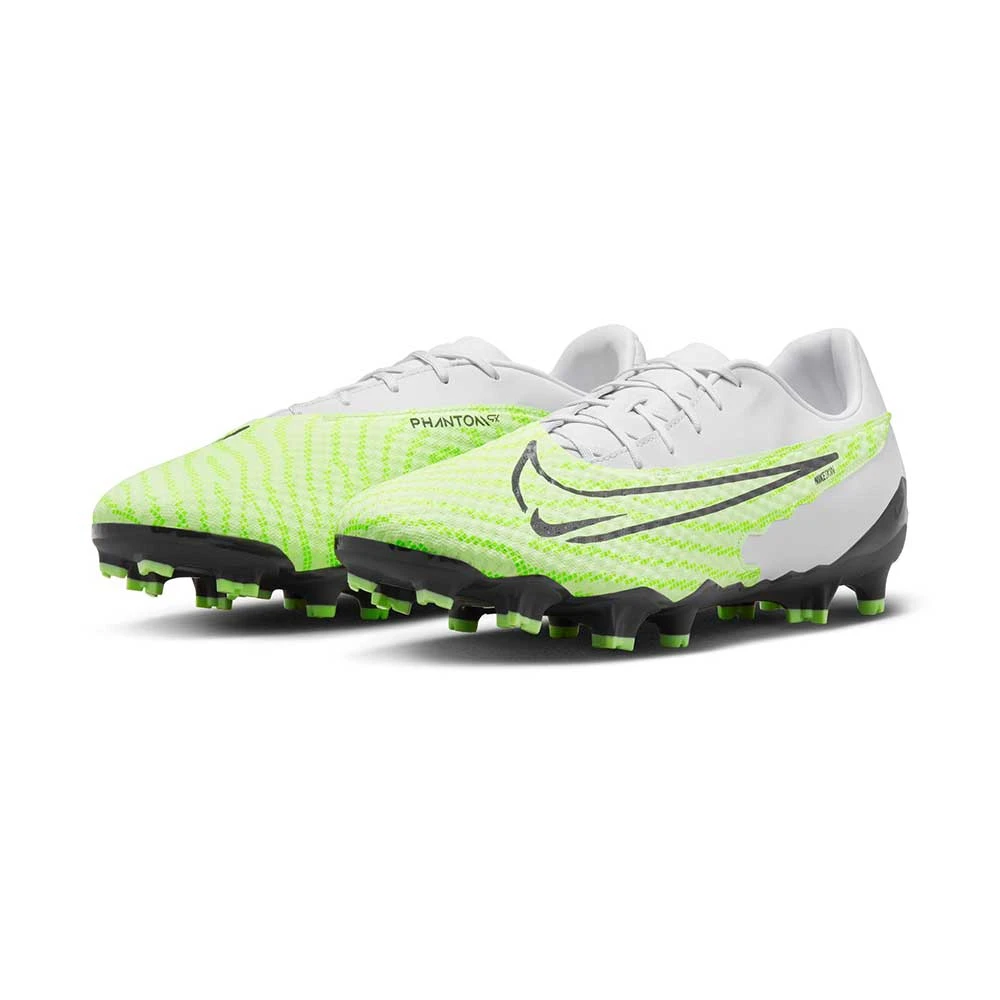 Nike Unisex Phantom GX Academy FG/MG Soccer Cleats - Barely Volt/Gridiron - Regular (D) 2 Nike Unisex Phantom GX Academy FG/MG Soccer Cleats - Barely Volt/Gridiron - Regular (D) - Image 2