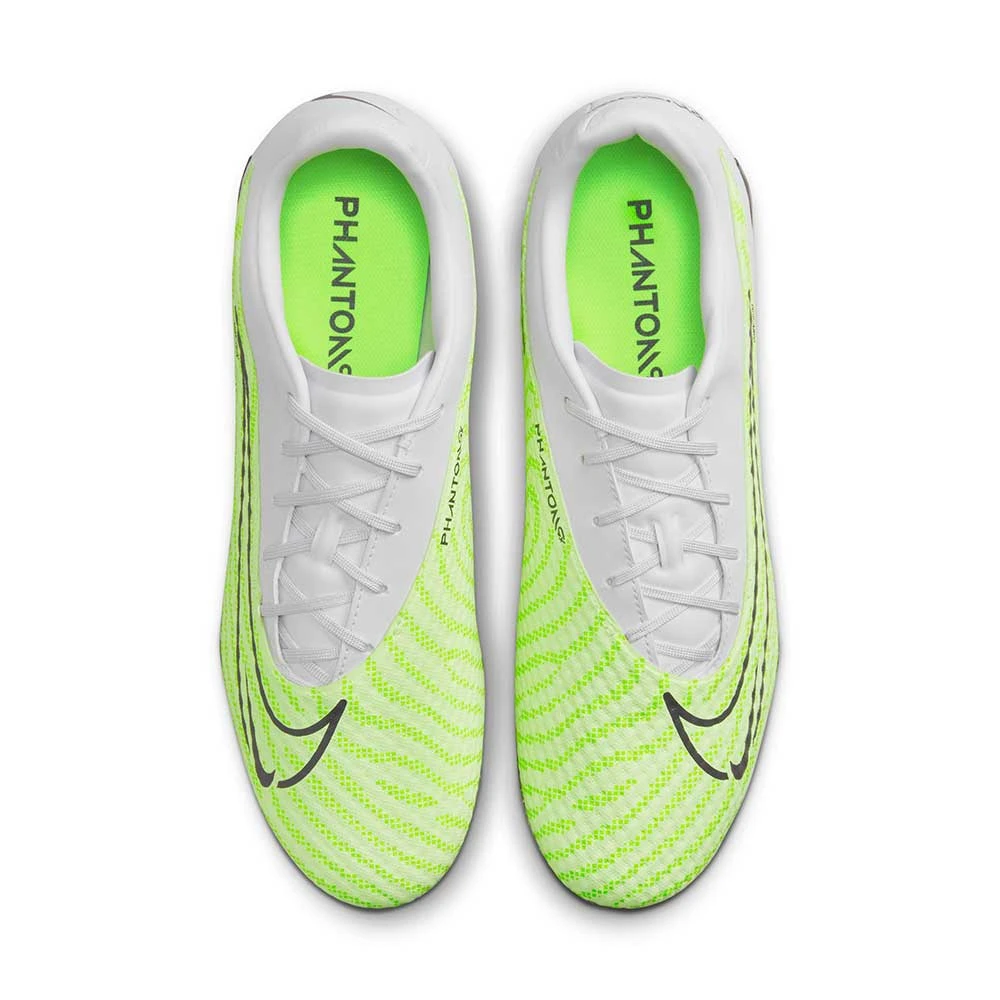 Nike Unisex Phantom GX Academy FG/MG Soccer Cleats - Barely Volt/Gridiron - Regular (D) 4 Nike Unisex Phantom GX Academy FG/MG Soccer Cleats - Barely Volt/Gridiron - Regular (D) - Image 4