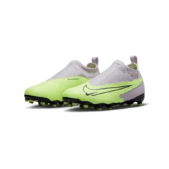 Nike Youth Phantom GX Academy DF FG/MG Soccer Cleats - Barely Volt/Gridiron - Regular (D) -Patagonia Shop AURORA DD9546 705 PHCFH001 2000