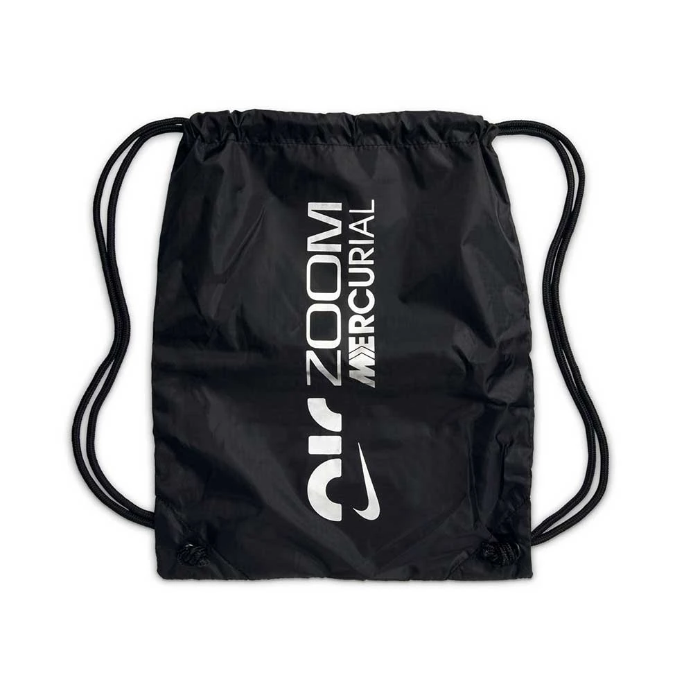 Nike Zoom Mercurial Vapor 15 Elite FG Soccer Cleat- Black/Chrome-Hyper Blue- Regular (D) 9 Nike Zoom Mercurial Vapor 15 Elite FG Soccer Cleat- Black/Chrome-Hyper Blue- Regular (D) - Image 9