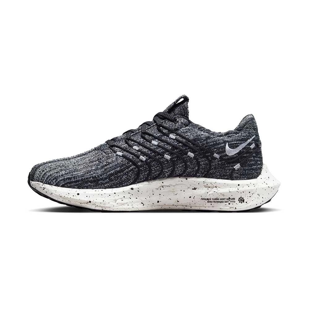 Nike Women's Pegasus Turbo Next Nature Running Shoe - Black/White - Regular (B) 2 Nike Women's Pegasus Turbo Next Nature Running Shoe - Black/White - Regular (B) - Image 2