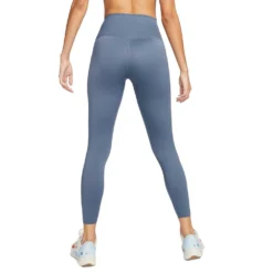 Women's Nike Go High Rise 7/8 Leggings - Diffused Blue/Black -Patagonia Shop AURORA DQ5636 491 PHSBM001 2000