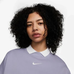 Women's Nike Pheonix Fleece Oversized Crew - Indigo Hazel -Patagonia Shop AURORA DQ5761 519 PHSYM001 2000
