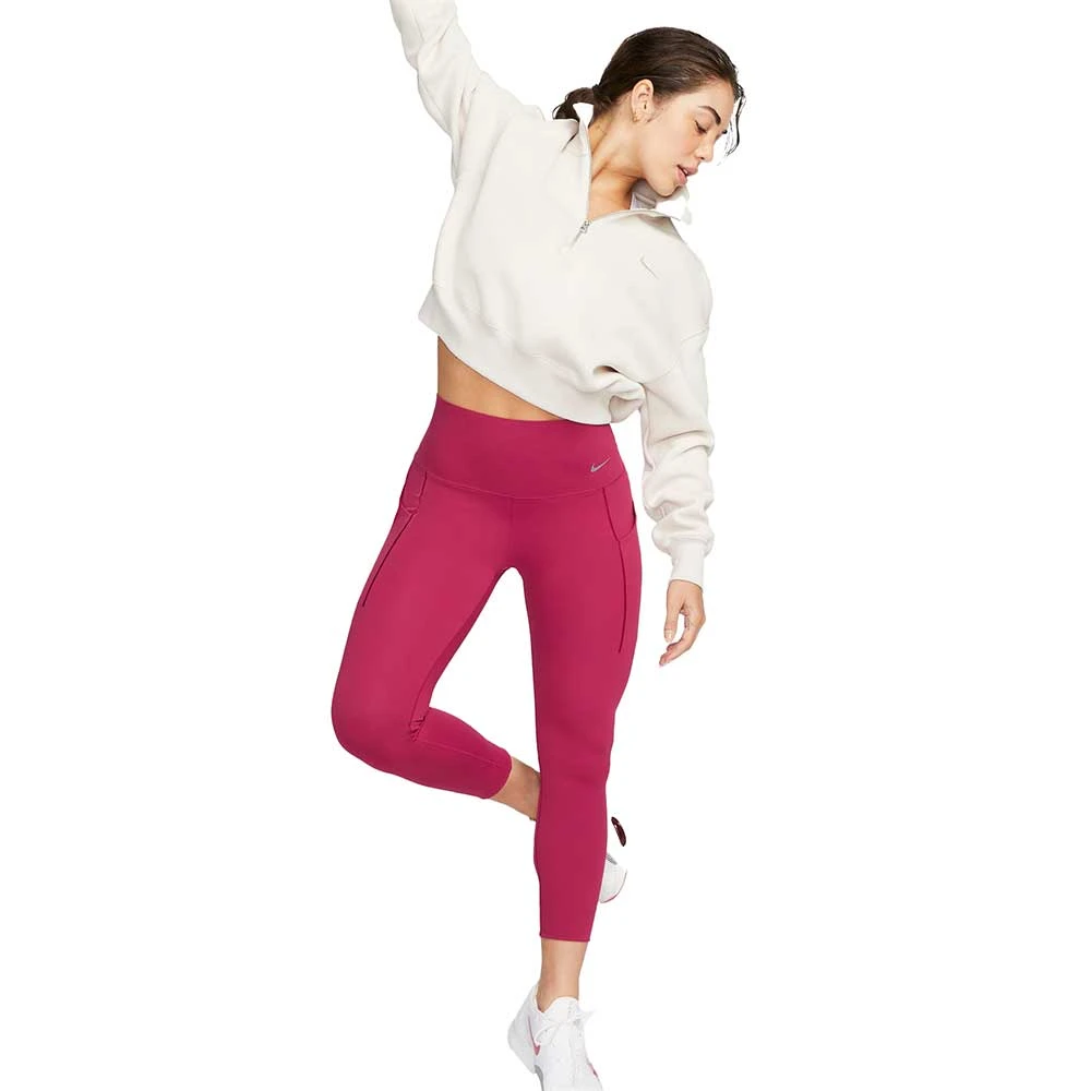 Women's Nike Universa Leggings - Noble Red 6 Women's Nike Universa Leggings - Noble Red - Image 6