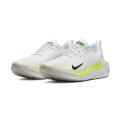 Men's Nike React Infinity Run Flyknit 4 Running Shoe- White/Light Lemon Twist/Volt/Black- Regular (B) -Patagonia Shop AURORA DR2665 101 PHCFH001 2000