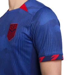 Men's USMNT 2023 Stadium Away Nike Dri-FIT Soccer Jersey - Hyper Royal/Loyal Blue/Speed Red/Speed Red -Patagonia Shop AURORA DR3971 405 PHSYM004 2000