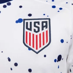 Men's USMNT 2023 Stadium Home Nike Dri-FIT Soccer Jersey - White/Metallic Gold -Patagonia Shop AURORA DR3972 100 PHSYM002 2000