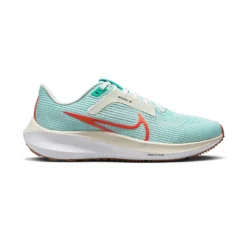 Women's Nike Air Zoom Pegasus 40 Running Shoe - Jade Ice/Picante Red-White-Sea Glass- Regular (B)