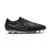 Nike Tiempo Legend 10 Elite FG Soccer Cleat - Black/Chrome-Hyper Blue- Regular (D)