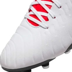 Nike Tiempo Legend 10 Academy MG Soccer Cleat - White/Black-Bright Crimson- Regular (D) -Patagonia Shop AURORA DV4337 100 PHSYD002 2000