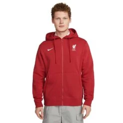 Nike Men's Liverpool FC Club Fleece - Gym Red/White