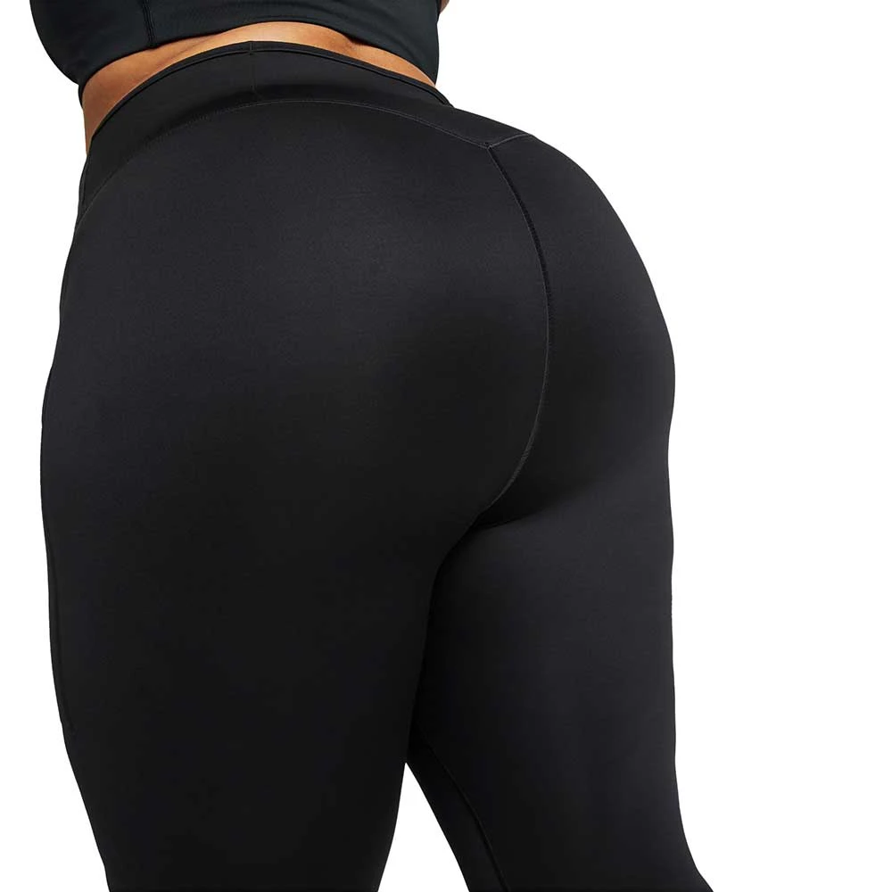 Women's Nike Dri-Fit Go High Rise 7/8 Tight - Black 2 Women's Nike Dri-Fit Go High Rise 7/8 Tight - Black - Image 2